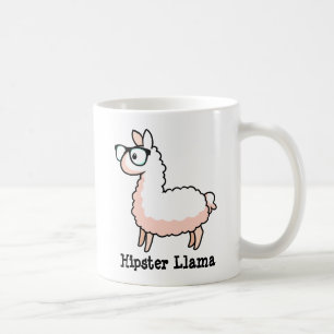 Mug Hipster Llama