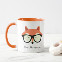 Hipster Red Fox