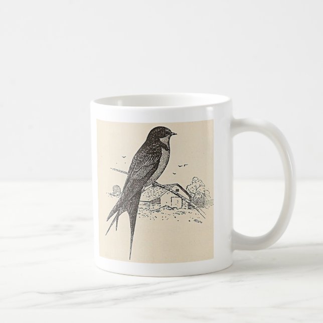 Mug Hirondelle de grange (Droite)