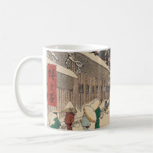 Mug Hiroshige hiver paysage Japon pays