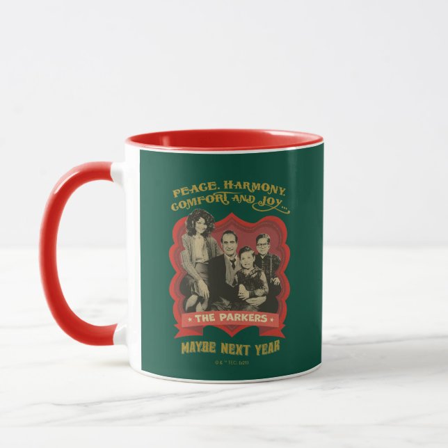 Mug Histoire de Christma | Peace, Harmony, Comfort & J (Gauche)