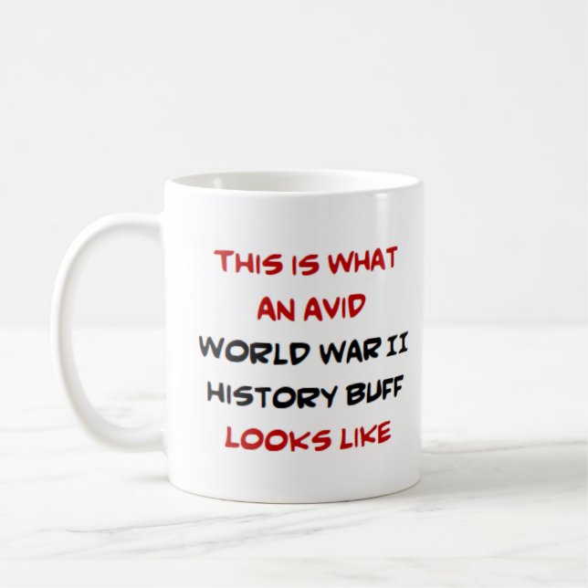 Mug histoire de la 11e guerre mondiale, David (Gauche)