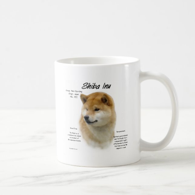 Mug Histoire de Shiba Inu (Droite)