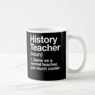 Mug Histoire Définition de l'enseignant Retour école P