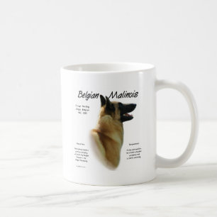 Mug Histoire des Malinois belges ; Tout sur les Malino