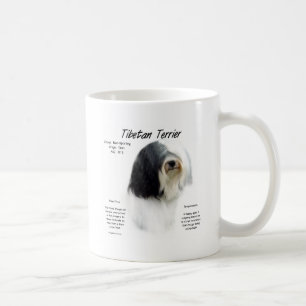 Mug Histoire des Terriers Tibétains; J'Aime Les Terrie