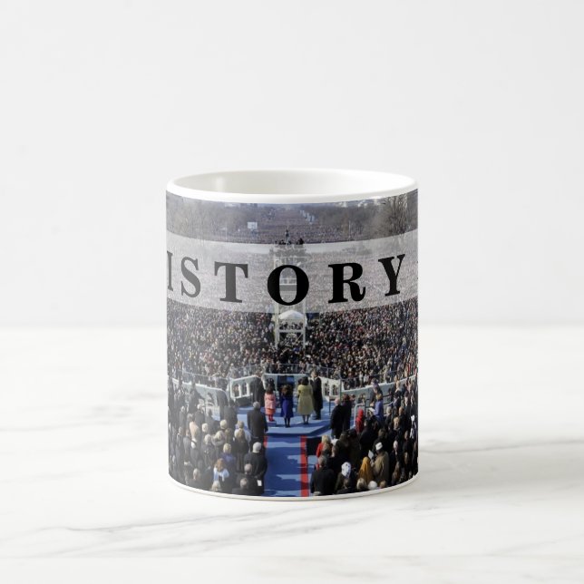 Mug HISTOIRE : Le Président Obama Inauguration (Centre)