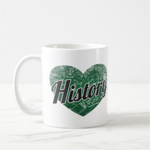 Mug Histoire Retro Coeur Blackboard Love