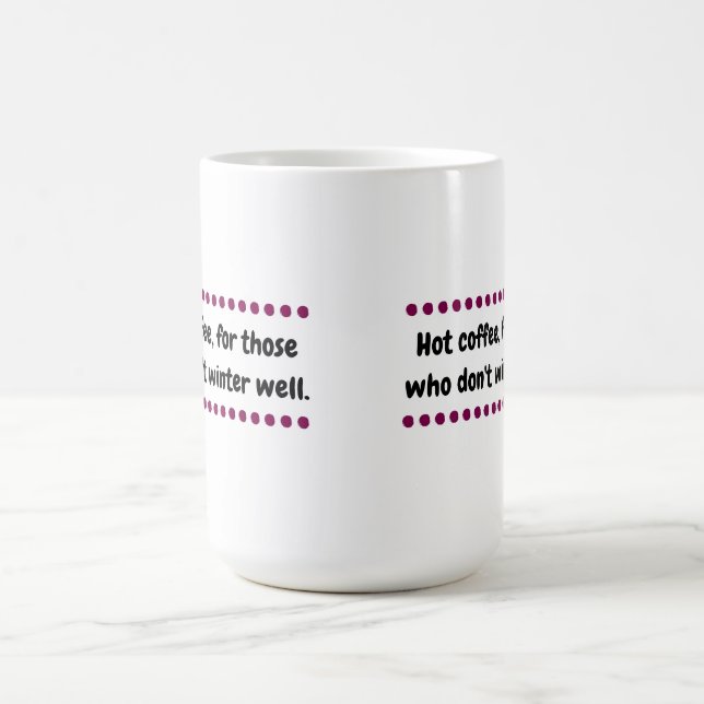 Mug hiver chaud (Centre)