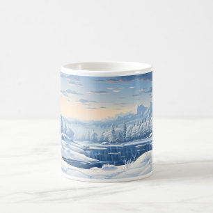 Mug Hiver Dans Le Monde De L'Imaginaire