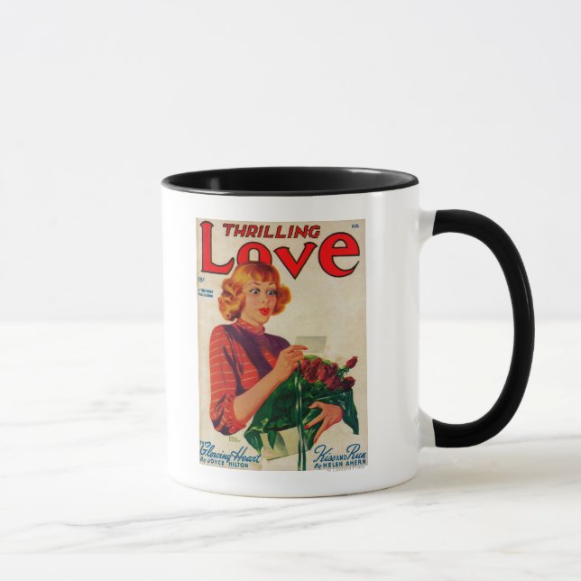Mug Hiver Magazine d'amour (Droite)