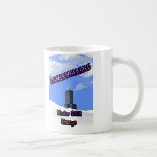 Mug Hiver mesure de Chicago 2011 et de neige