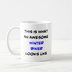 Mug hiver motard, génial