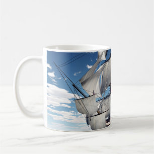 Mug HMS Victory, illustration 3D générée par ordinateu