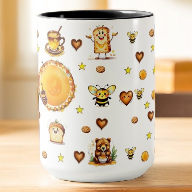 Mug Hnoey 🍯 💛 🥨 (Créateur téléchargé)