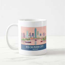 Mug Ho Chi Minh City Vietnam Pastel Travel - Saigon
