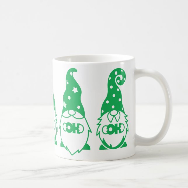 Mug Ho Ho Green Gnomes (Droite)