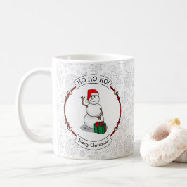 Mug Ho Ho Joyeux Noël Père Noël mignonne Snowman