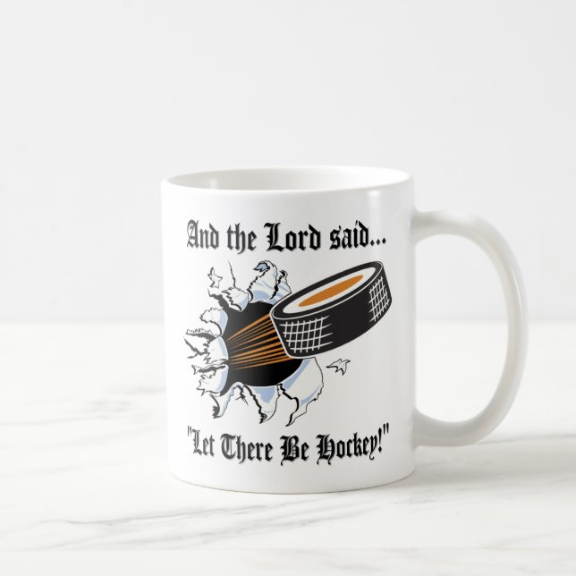 Mug Hockey drôle (Droite)