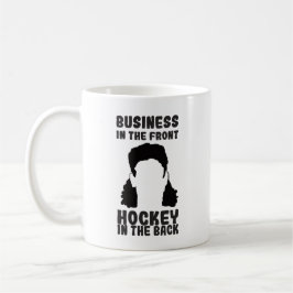 Mug Hockey Hair Business dans le front Hockey dans le 