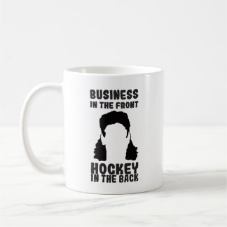 Mug Hockey Hair Business dans le front Hockey dans le 
