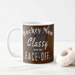 Mug Hockey Hockey Mère Classement Jusqu'À La Face D