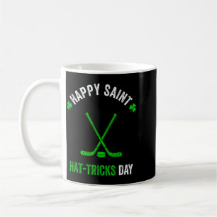 Mug Hockey St Patricks Day Garçons Hommes Shamrock Hoc