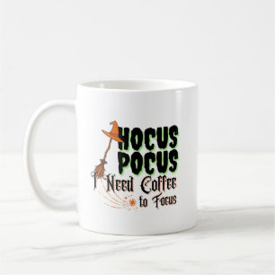 Mug Hocus Pocus, j'ai besoin de café pour me concentre
