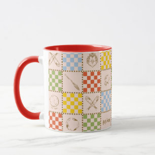 Mug HOGWARTS™ QUIDDITCH™ Motif de vérification d'équip