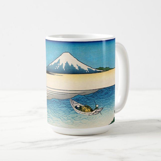 Mug Hokusai - rivière Tama dans la province de Musashi (Devant droit)