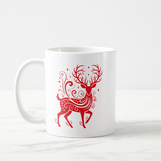 Mug Holiday Deer (Gauche)