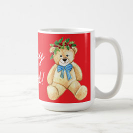 Mug holiday teddy bear, Beary Loved!