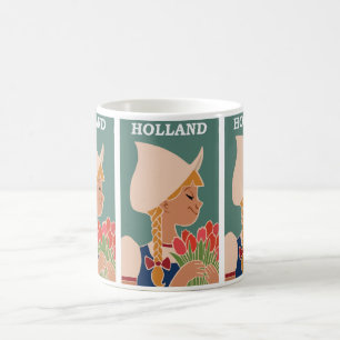 Mug Hollande vintage : Tulip Fields Voyage