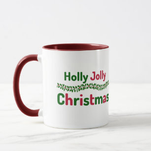Mug Holly Jolly Christmas