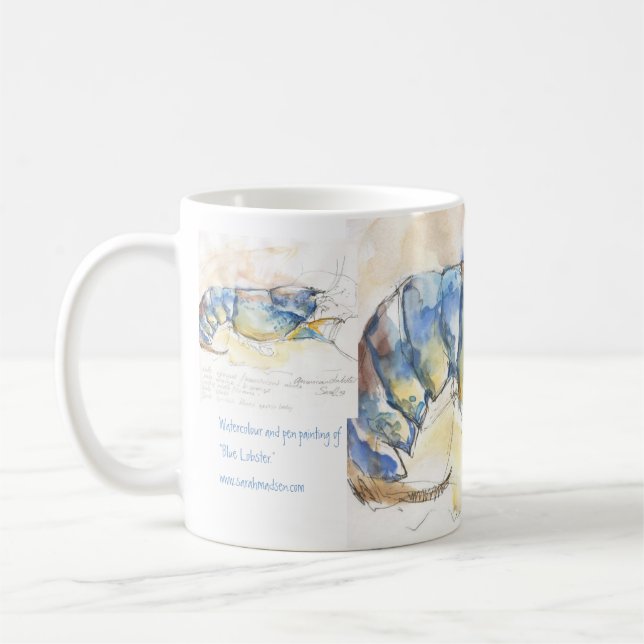 Mug Homard bleu (Gauche)