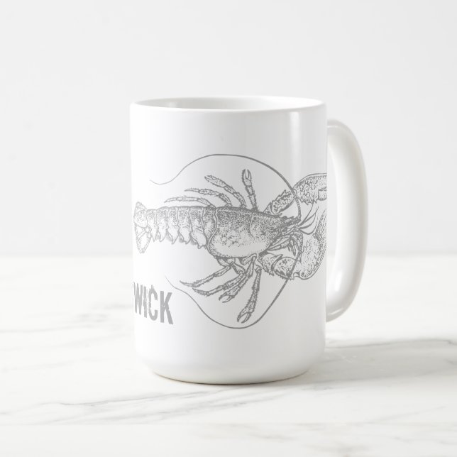 Mug Homard du Nouveau Brunswick (Devant droit)