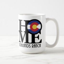 Mug HOME Highlands Ranch Colorado 15oz