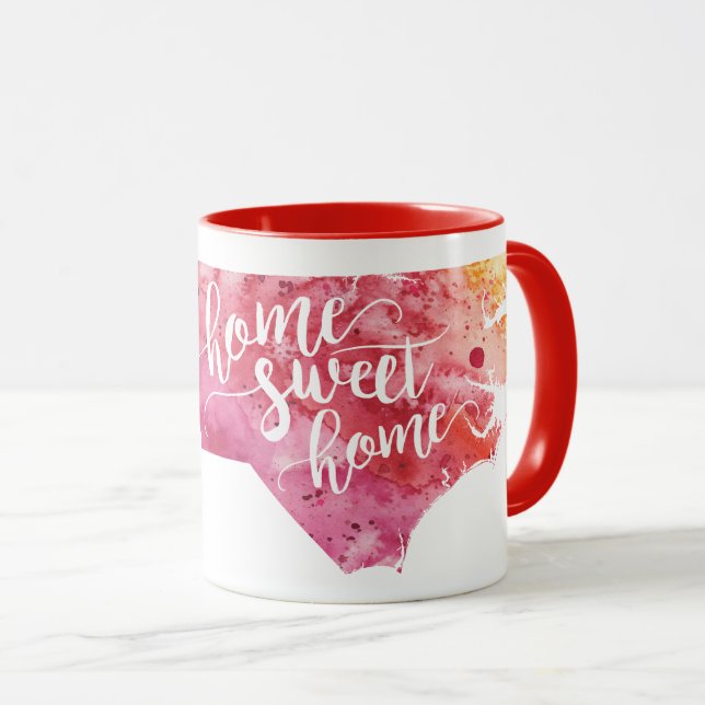 Mug Home Sweet Home Caroline du Nord (Devant droit)