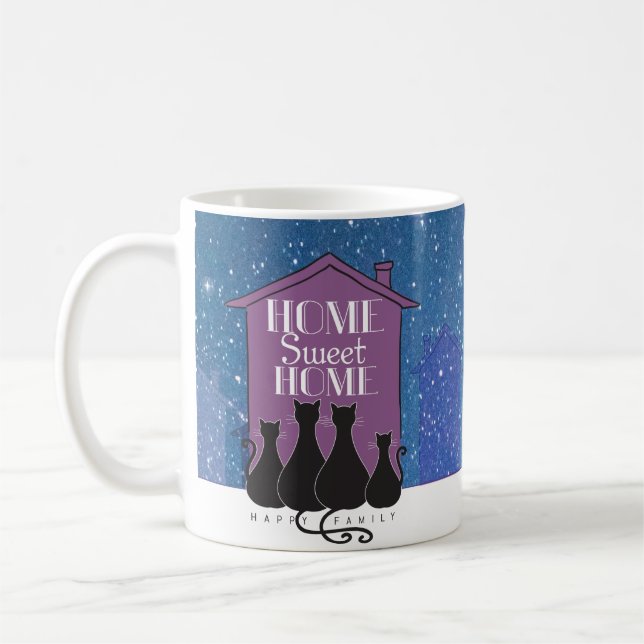 Mug Home sweet home - Happy Family (Gauche)