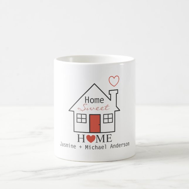 Mug Home Sweet Home Personnalisé (Centre)