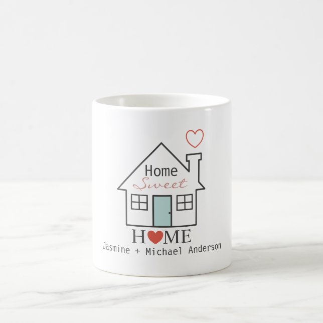 Mug Home Sweet Home personnalisé (Centre)