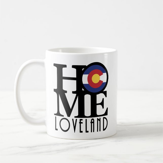 Mug HOMELoveland Colorado 11oz (Gauche)