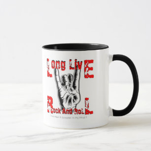 Mug Hommage à Ronnie James Dio (vivent longtemps la