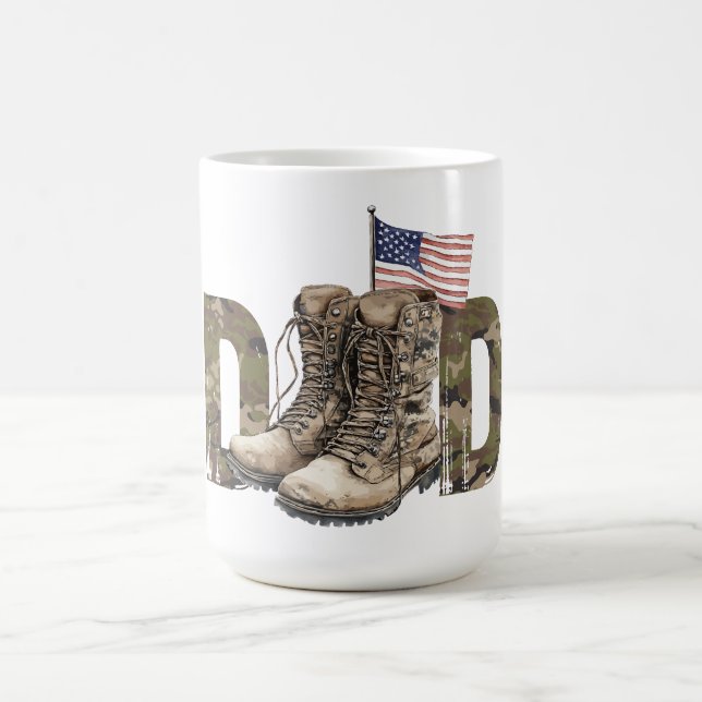 Mug Hommage Militaire À Papa (Centre)