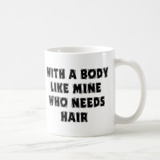 Mug Homme chauve de fête des pères drôle