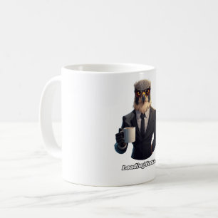Mug Homme d'affaires Faucon Chargeant Café Focus