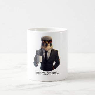 Mug Homme d'affaires Faucon Chargeant Café Focus