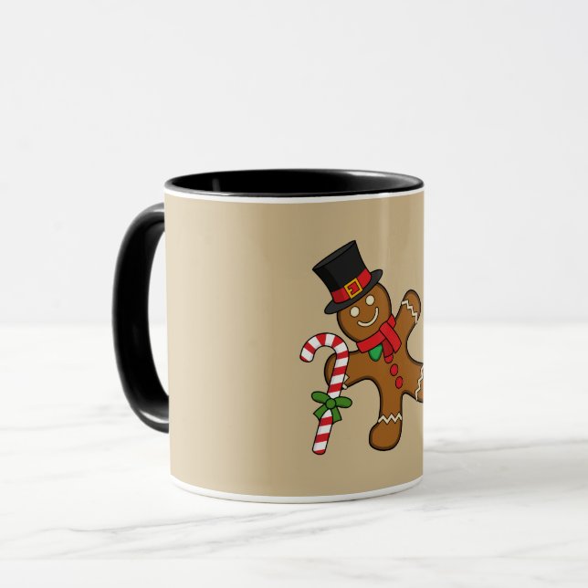 Mug Homme de pain d'épice (Devant gauche)