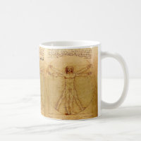 Homme de Vitruvian par Leonardo da Vinci
