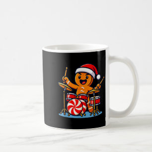 Mug Homme en pain d'épice jouant des tambours